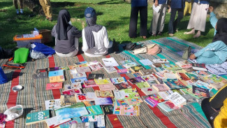 Cara Cerdas Lumbungbaca Kudus Kampanyekan Baca Buku dan Literasi