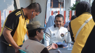 Polres Pemalang Ikut CFD, Layanan SKCK hingga Jamu Gratis Diburu Warga Pemalang