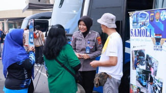 Polda DIY dekatkan Berbagai Layanan Publik di CFD Stadion Maguwoharjo