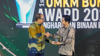 Nur Salam Founder Kainnesia terima Anugrah BUMN Award 2025