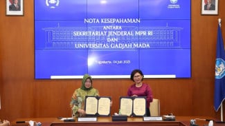 UGM dan Sekjen MPR RI Kerja Sama Penguatan Kajian Ketatanegaraan
