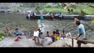 Warga Kekeringan, Irigasi Macet: Bupati Tegal Tinjau Langsung Bendung Danawarih