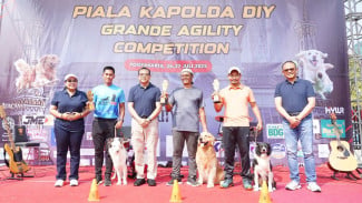 Race Agility Dog Gathering & Fun Games Piala Kapolda DIY