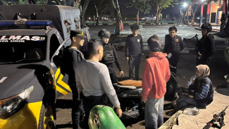 Tim Siraju Polres Jepara Berantas Aksi Kriminalitas di Malam Hari