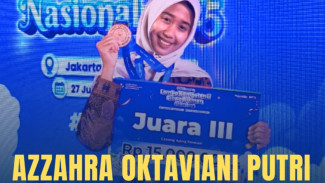 Azzahra Oktaviani Putri dari SMK Muhammadiyah 3 Weleri Raih Juara 3 Nasional LKS Farmasi 2025