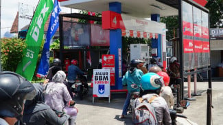 Tak Perlu Panic Buying, Stok BBM 26 SPBU di Rembang Aman