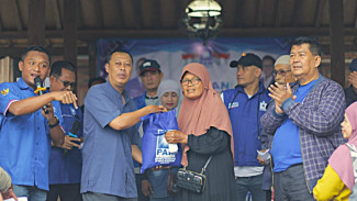 DPW PAN DIY Salurkan Bantuan Pangan di Momen HUT PAN ke-27 dan HUT RI ke-80