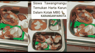 Viral Buah Salak Busuk di Program Makan Bergizi Gratis Tawangmangu, Camat Turun Tangan