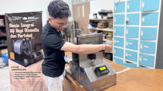 Mesin Roasting Kopi UMY Dilirik Industri