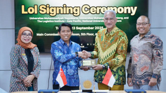 UMY, UMM, dan NUS Sepakat Kembangkan Riset Halal dan Layanan Kesehatan Internasional
