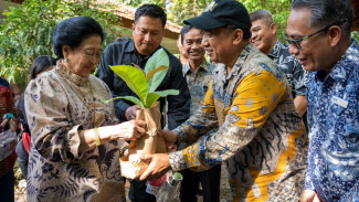 Megawati Kunjungi Wanagama, Kenang Perjalanan 20 Tahun dan Warisan Jatimega