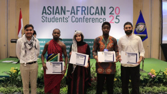 Mahasiswa Liberia di UMY Raih Penghargaan Internasional di Konferensi Asia-Afrika 2025