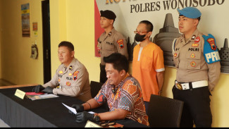 Polisi Tangkap Residivis Narkoba di Wonosobo Bawa Sabu Siap Sedot