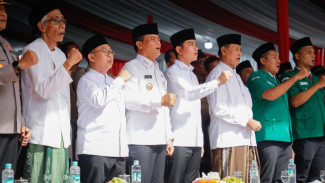 Ansor Jateng Dikukuhkan, Gibran dan Luthfi Kompak Dorong Kader Muda Jadi Mitra Pembangunan dan Penjaga Kebangsaan
