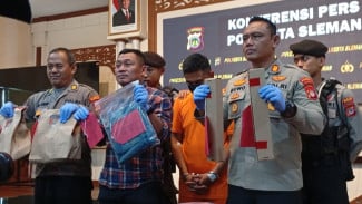 Polresta Sleman Ungkap Kasus Pembunuhan di Gamping