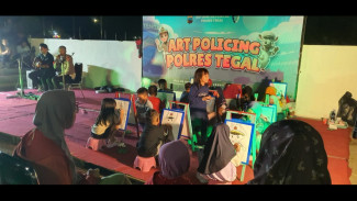 Art Policing 2025:  Satlantas Polres Tegal Sentuh Warga Lewat Musik, Lomba, dan Pesan Keselamatan