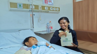 JKN Jadi Penolong,  Rini Lega Putranya Pulih dari Patah Tulang Tanpa Biaya
