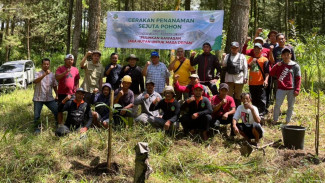 BTNGM Mulai Program Tanam Satu Juta Pohon di Gunung Merapi