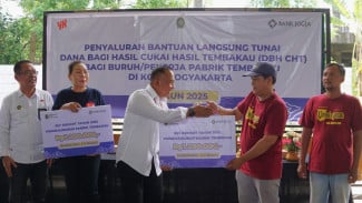 Pemkot Yogyakarta Salurkan BLT DBHCHT, Dorong Kesejahteraan Buruh Tembakau