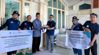 Relawan UMY Rescue Antar Donasi Medis Hingga Pelosok Aceh