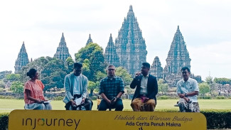 Tanpa Kembang Api, IDM Hadirkan Momen Spesial di Candi Prambanan