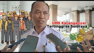 Upah Minimum Kabupaten Karanganyar 2026 Naik Jadi Rp2,59 Juta, Tertinggi di Soloraya dan Kedua di Jawa Tengah
