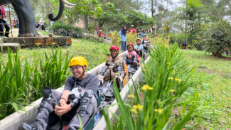 Tamiya Mountain Coaster, Wahana Seru dan Memacu Adrenalin di Kaliurang Park