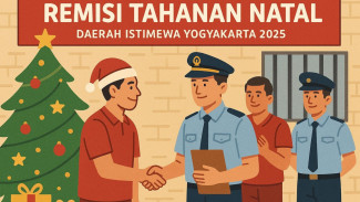 Remisi Natal di DIY: 99 Warga Binaan Merasakan Pengurangan Hukuman, Tiga Langsung Pulang
