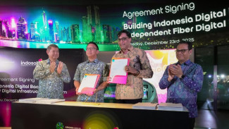 Perkuat Infrastruktur Digital Indosat, Arsari, dan Northstar Dirikan FiberCo