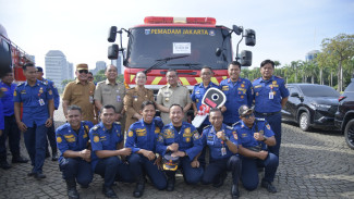 DKI Jakarta Hibahkan Armada Damkar, Pemkot Semarang Perkuat Layanan Kebakaran