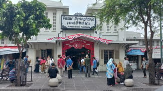 Libur Nataru, Pasar Beringharjo Catat Lonjakan Pengunjung Hingga 6.000 Orang per Hari