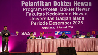 UGM Kukuhkan 205 Dokter Hewan Baru, Perkuat Peran Profesi di Era Ketahanan Pangan