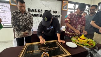 Balai RW Prawirotaman Resmi Berdiri, Warga Sambut dengan Semangat Kebersamaan