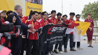 Tim Semar UGM Raih Dua Gelar Internasional di Shell Eco-Marathon Qatar