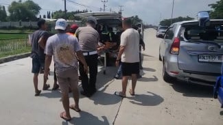 Tabrakan Beruntun di Jalur Sragen–Solo, Avanza Terjepit Tiga Truk di Kebakkramat
