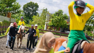 UMY Perkenalkan Terapi Berkuda sebagai Inovasi Pengabdian untuk Disabilitas