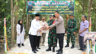 Tuntas 100%, TMMD Sengkuyung Tahap I Kulonprogo Resmi Ditutup