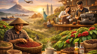 Kedai Kopi Menjamur, Produktivitas dan Kesejahteraan Petani Belum Sejalan