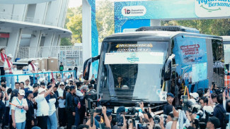 Sinergi BUMN: InJourney Lepas Ribuan Pemudik