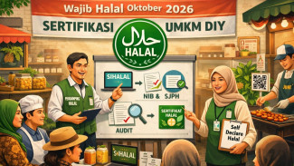 UMKM DIY Didorong Percepat Sertifikasi Halal Menjelang Wajib Halal Oktober 2026