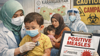 Campak Menyusup di Karanganyar, Dinkes Soroti Celah Imunisasi pada Balita