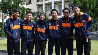 Tim Narantaka GMAT UGM Harumkan Nama Indonesia di Ajang Robot Terbang Internasional Jepang