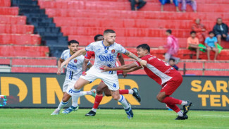 Ganas! Persijap Jepara Permalukan Semen Padang Tanpa Ampun di Kandang