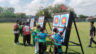 53 Atlet Serbu Seleksi Panahan Popda 2026 Karanganyar, Persaingan Kian Sengit