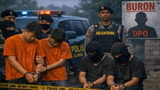 Polres Bantul Tangkap Empat Pelaku Penganiayaan Pemuda Pandak, Satu Masih Buron