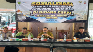 DBHCHT Jepara Anjlok 50 Persen, Bea Cukai Kudus Ajak Warga Kedung Perangi Rokok Ilegal