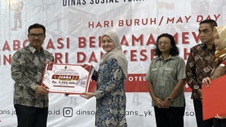 Pemkot Yogya Dorong Ekosistem Ketenagakerjaan Harmonis, Apresiasi Perusahaan Peduli Kesejahteraan Buruh