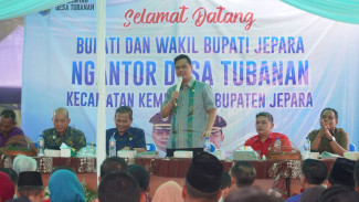Bupati Jepara Alokasikan Rp200 Miliar per Tahun untuk Perbaikan Jalan, Ngantor di Desa Tubanan