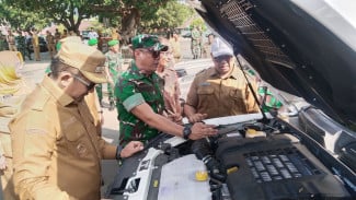 Babinsa Turun Tangan Awasi Mobil Koperasi Merah Putih di Karanganyar, Dandim: Jangan Dipakai Urusan Pribadi