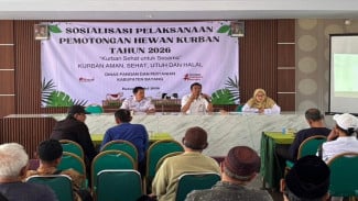 Dispaperta Batang Tekankan Standar Pemotongan Hewan Kurban Jelang Iduladha 1447 H
